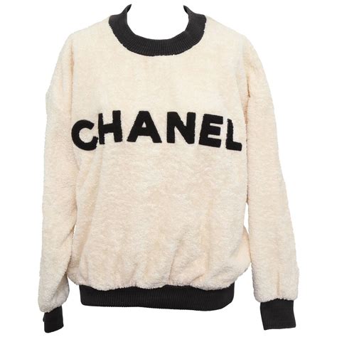 sweat chanel vintage femme|Chanel sweaters for sale.